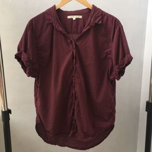 Xirena Button down top